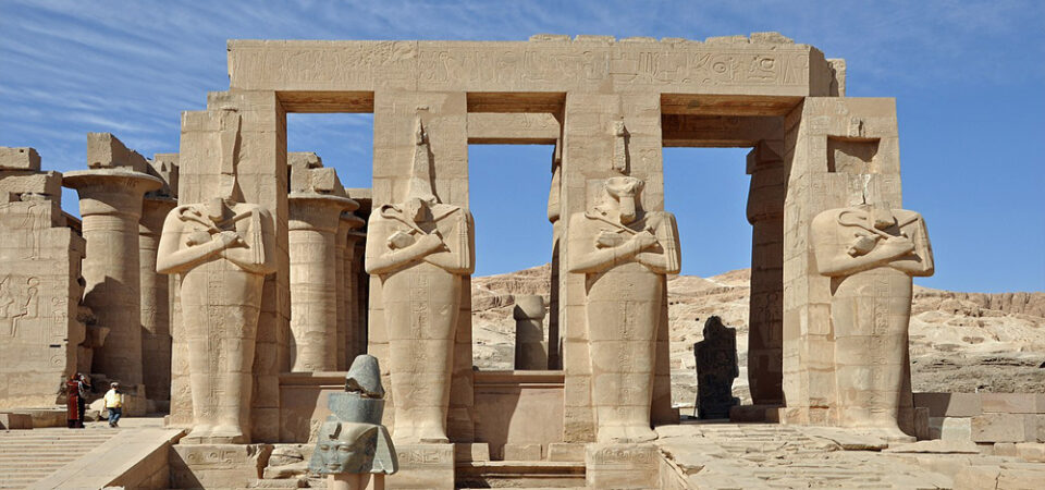 egypt explorers Luxor Ramesseum