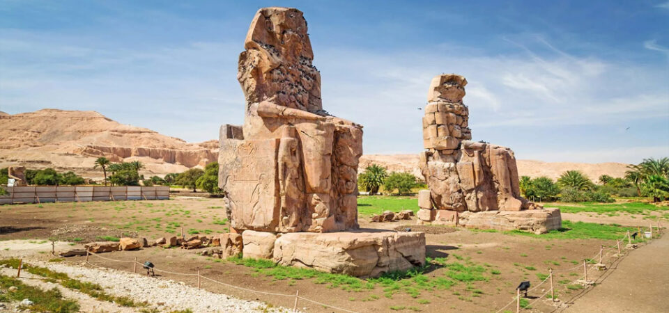 egypt explorers Memnon Egypt