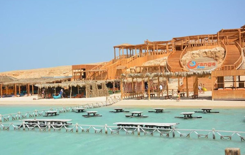 Orange bay island