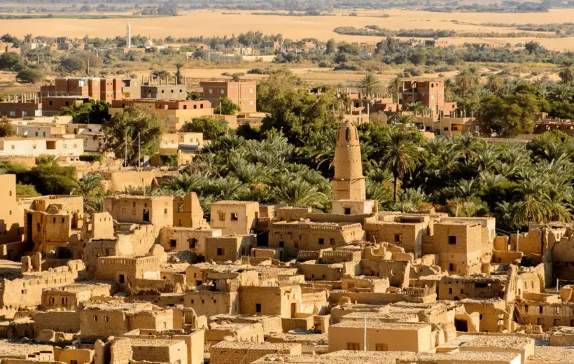 Dakhla Oasis and Kharga Oasis